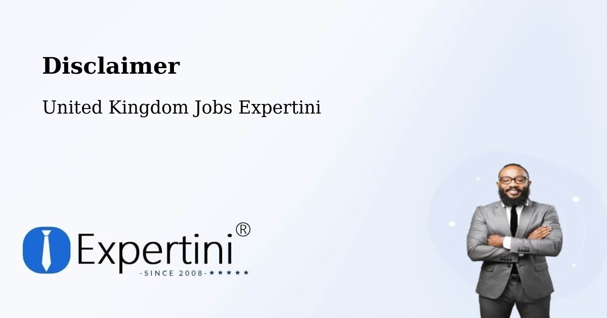 Disclaimer – Borough Of Tameside - United Kingdom Jobs Expertini
