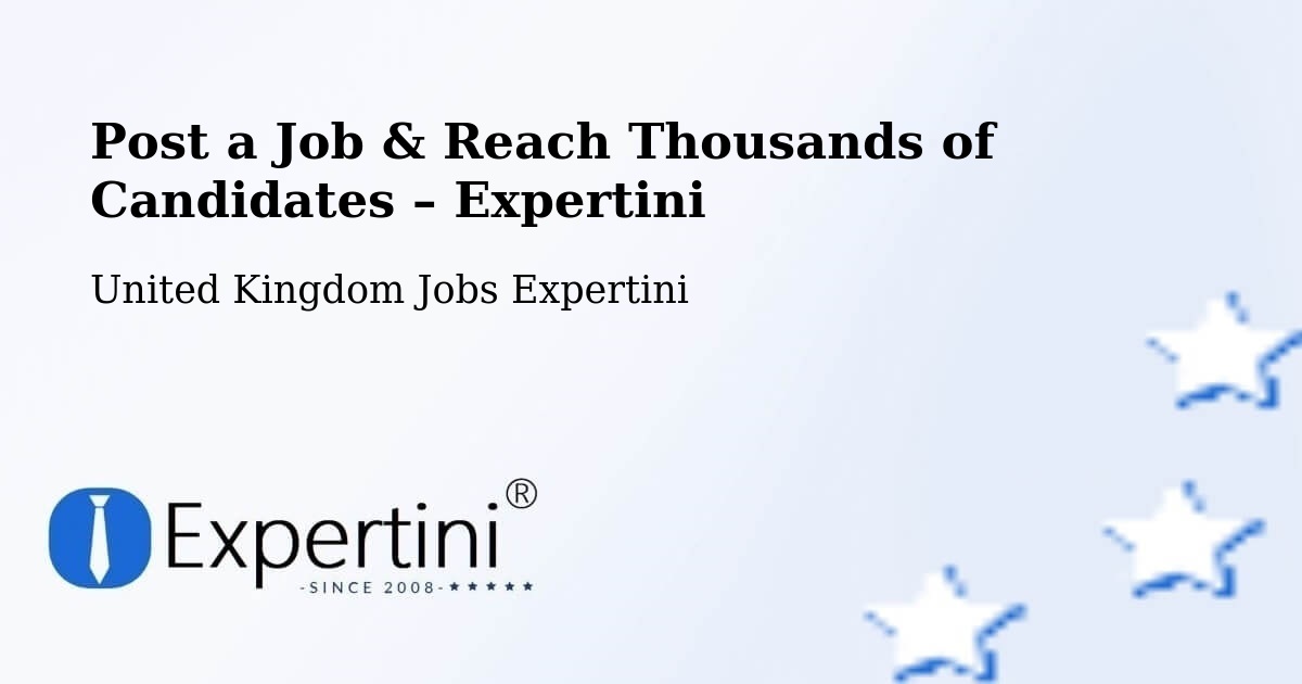 Post a Job in Borough Of Tameside – Hire the Right Talent - Borough Of Tameside, United Kingdom Jobs Expertini