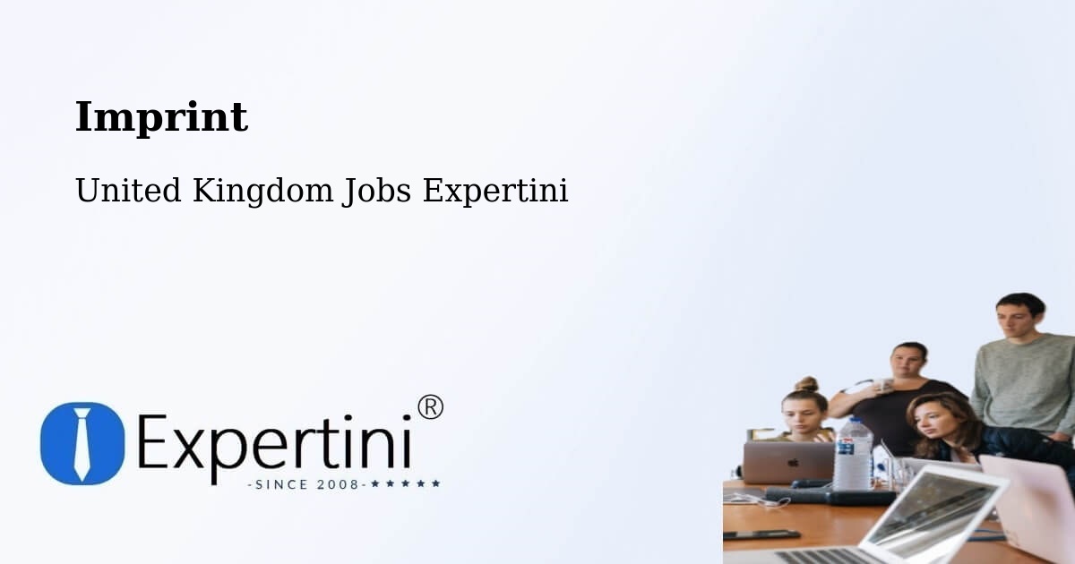 Imprint – Borough Of Tameside - United Kingdom Jobs Expertini