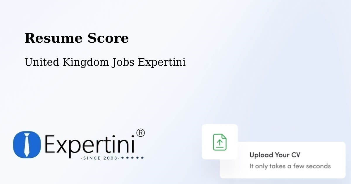 Resume Score & Job Description Match Tool – Borough Of Tameside - United Kingdom Jobs Expertini